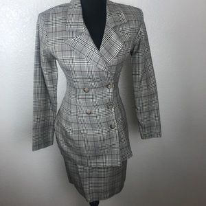Wrapper 2 piece shirt suit